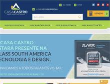 Tablet Screenshot of casacastro.com.br